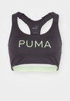 4KEEPS EVERSCULPT  - Sportski grudnjak sa srednje jakom potporom - flat dark gray/fizzy apple