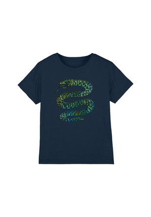 Cotton Soul, HARRY POTTER SLYTHERIN UNISEX - T-Shirt print - dark blue