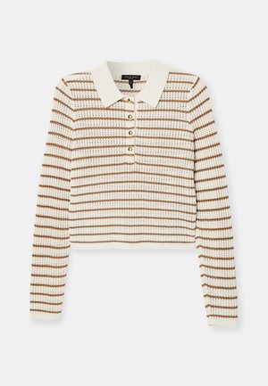 rag & bone VIOLA STRIPE  - Strikkegenser - ivory