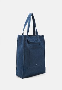 Samsøe Samsøe SALUCCA UNISEX - Shopping bag - washed blue
