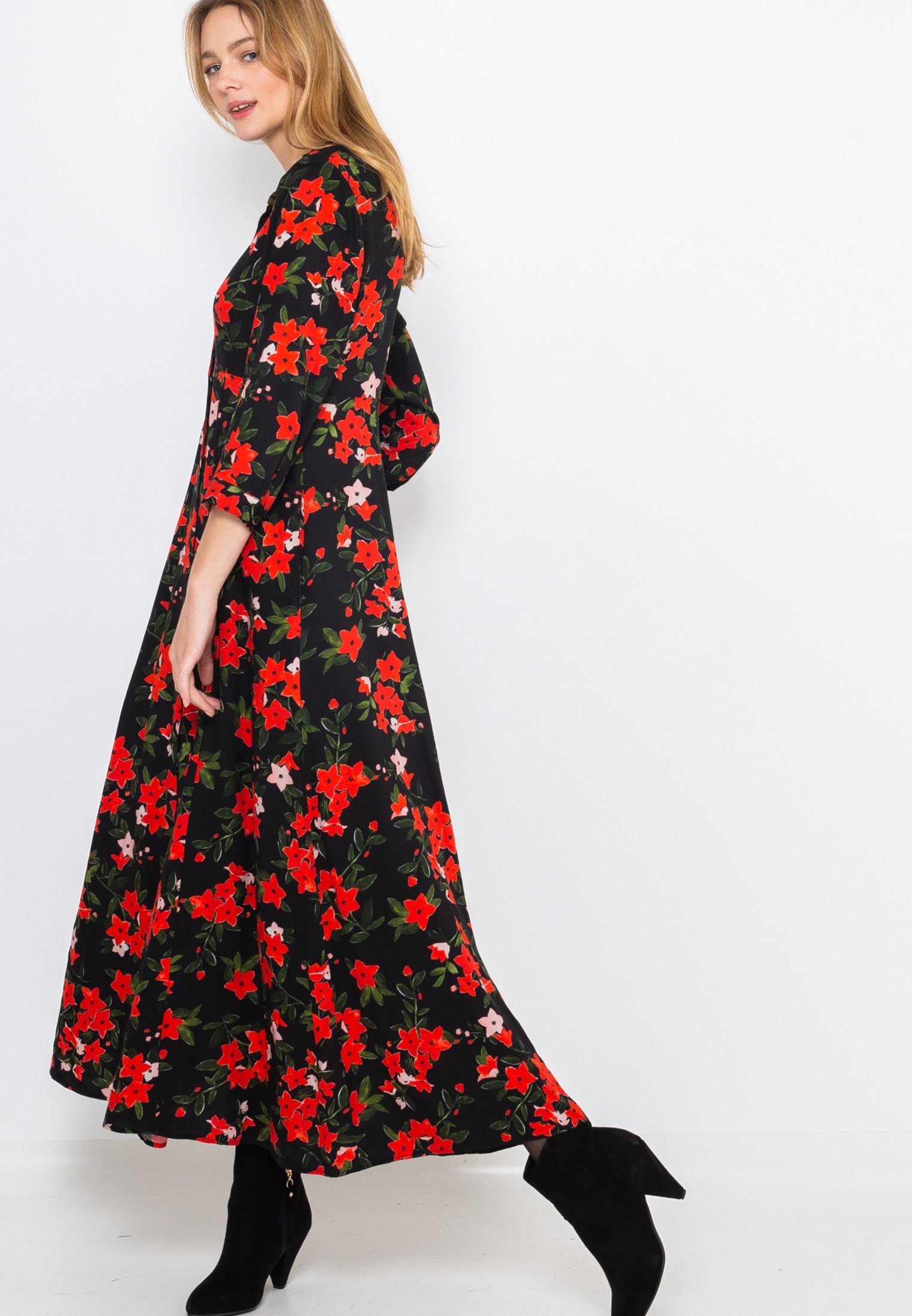 camaieu robe longue