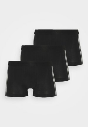 Schiesser 3 PACK - Boxer aderenti - schwarz