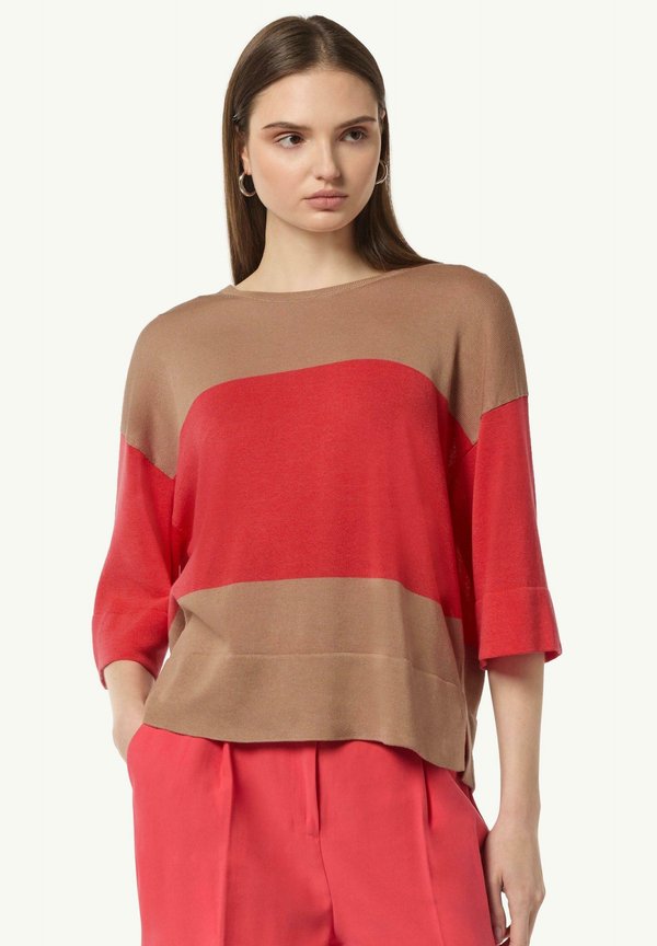 Strickpullover - sandfarben