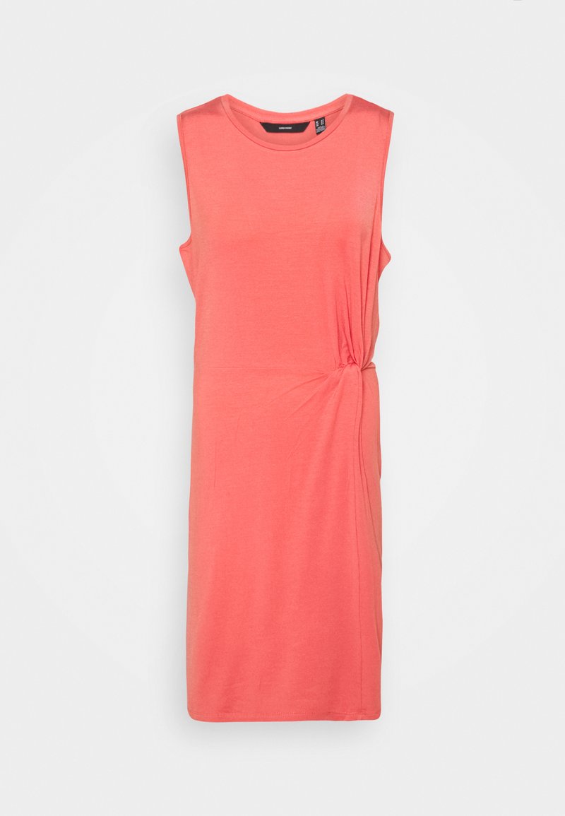 Vero Moda Tall Etui-jurk koraalrood