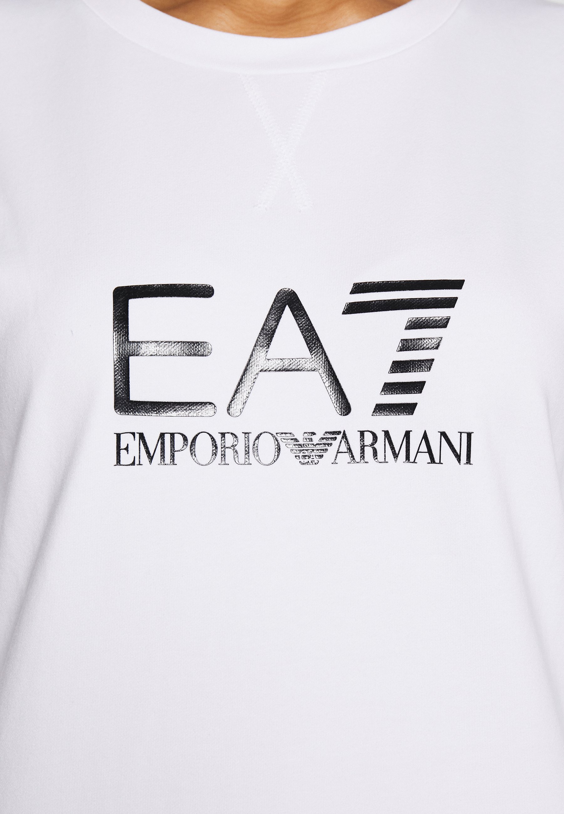 white armani sweatshirt