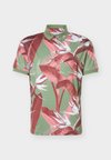 TOUR TECH PRINT - Πόλο - hedge green