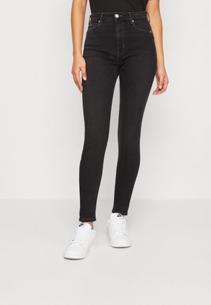Tommy Jeans Vaqueros pitillo - black denim