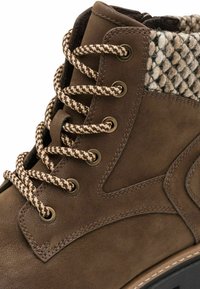 Marco Tozzi Bottines à lacets - cafe nub comb