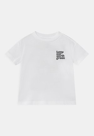 TODDLER BOY EASY TEE - T-shirt print - white
