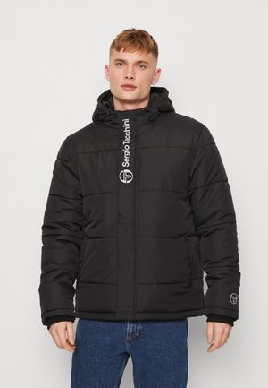 PANNE PUFFER JACKET - Jachetă de iarnă - black/dawn blue