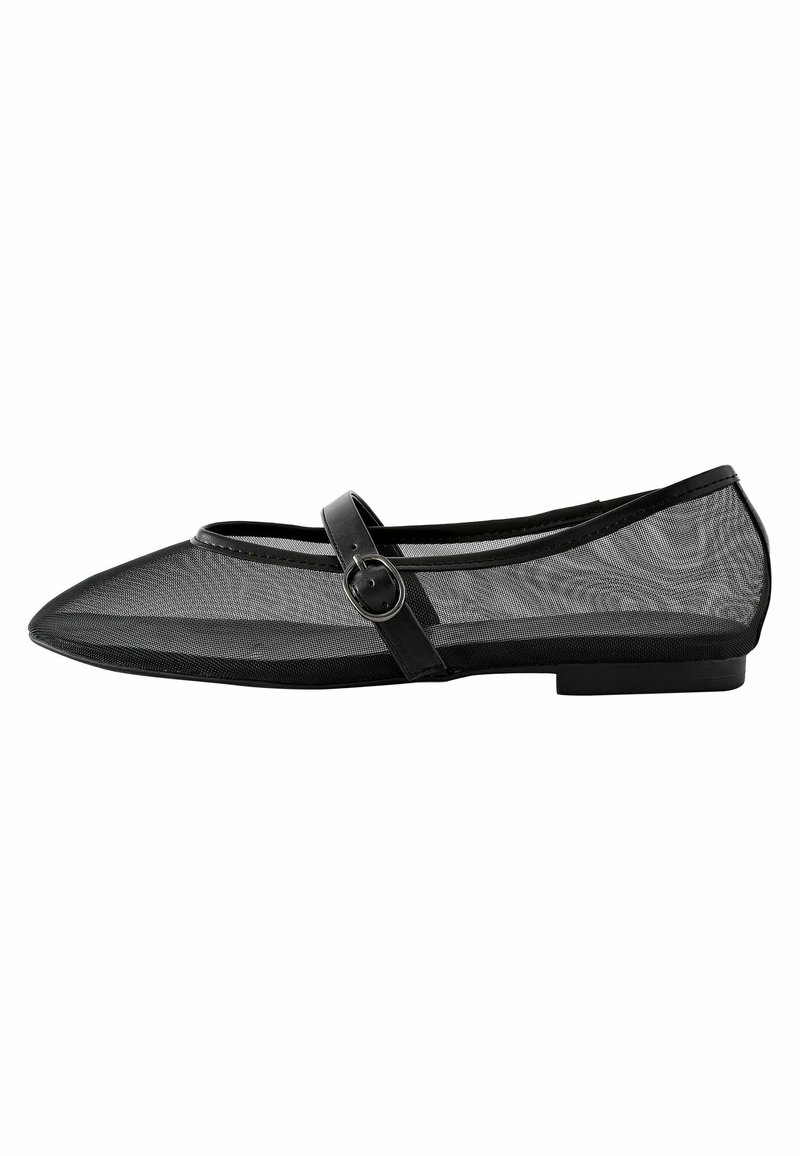 Next Ballerine con cinturino - black