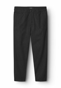 MONZA SHAFI CROPPED - Chinos - black