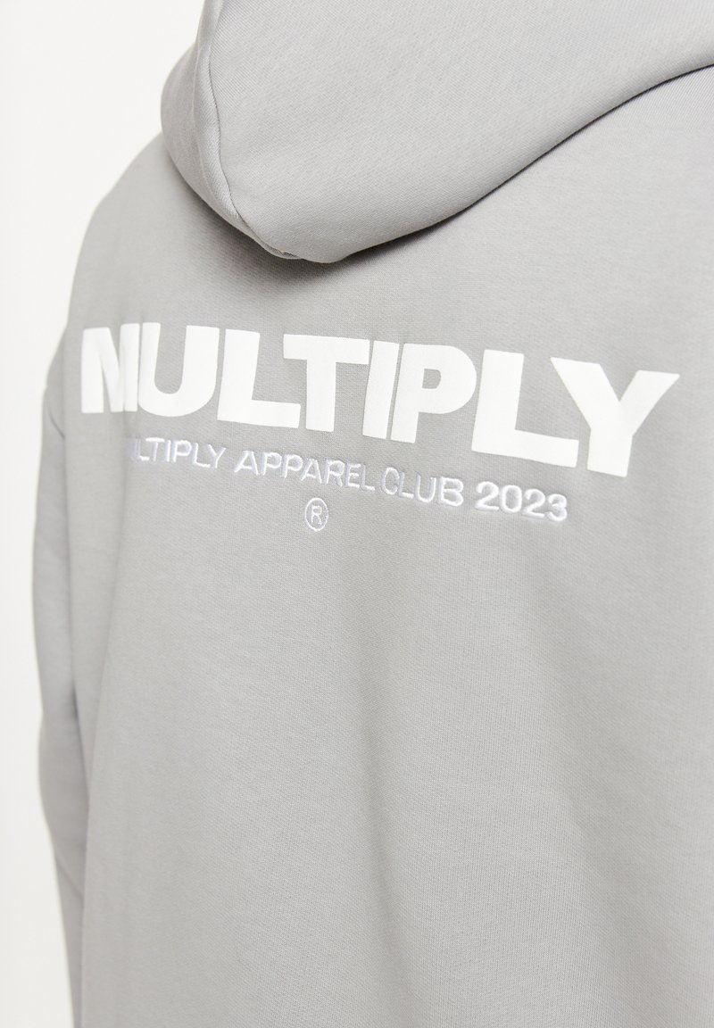 Multiply Apparel Sweatjacke - ultimate grey/dunkelgrau - Zalando.de