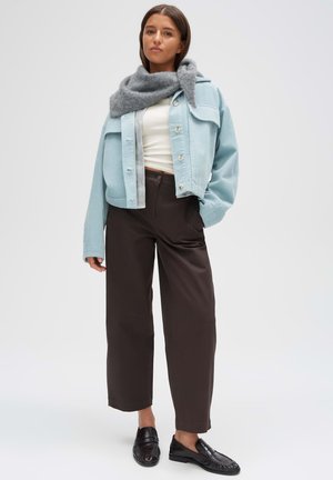 OPUS, RIBBED TEXTURE - Foulard - grey
