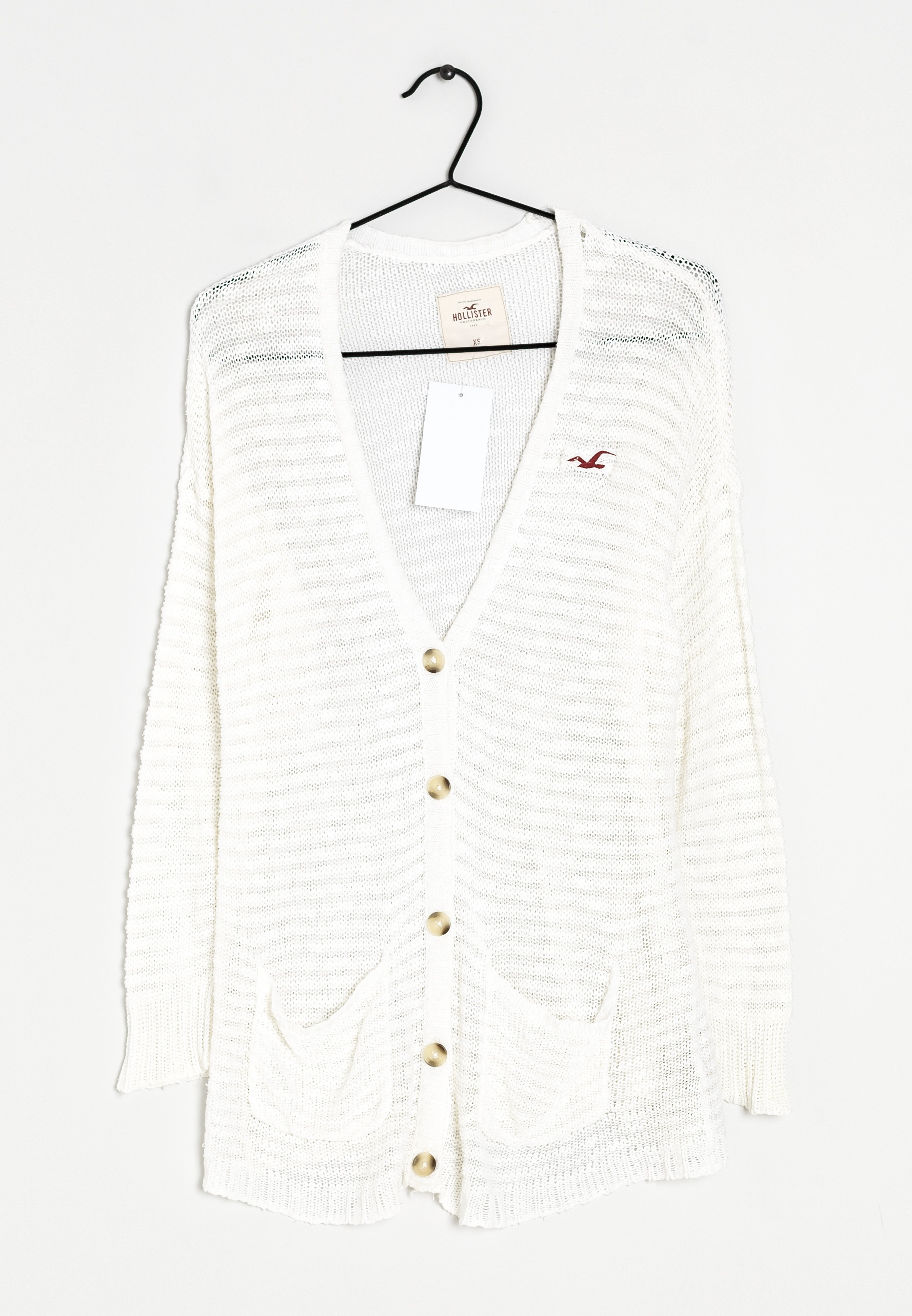 Hollister Co. Cardigan - white - (Pre 