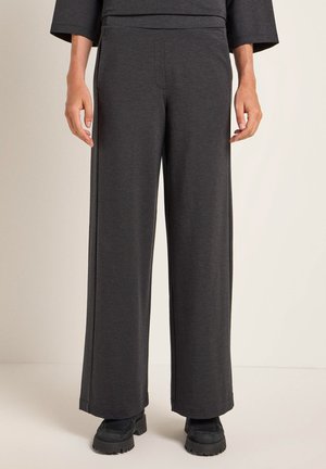 MARLENE - Trousers - anthra melange