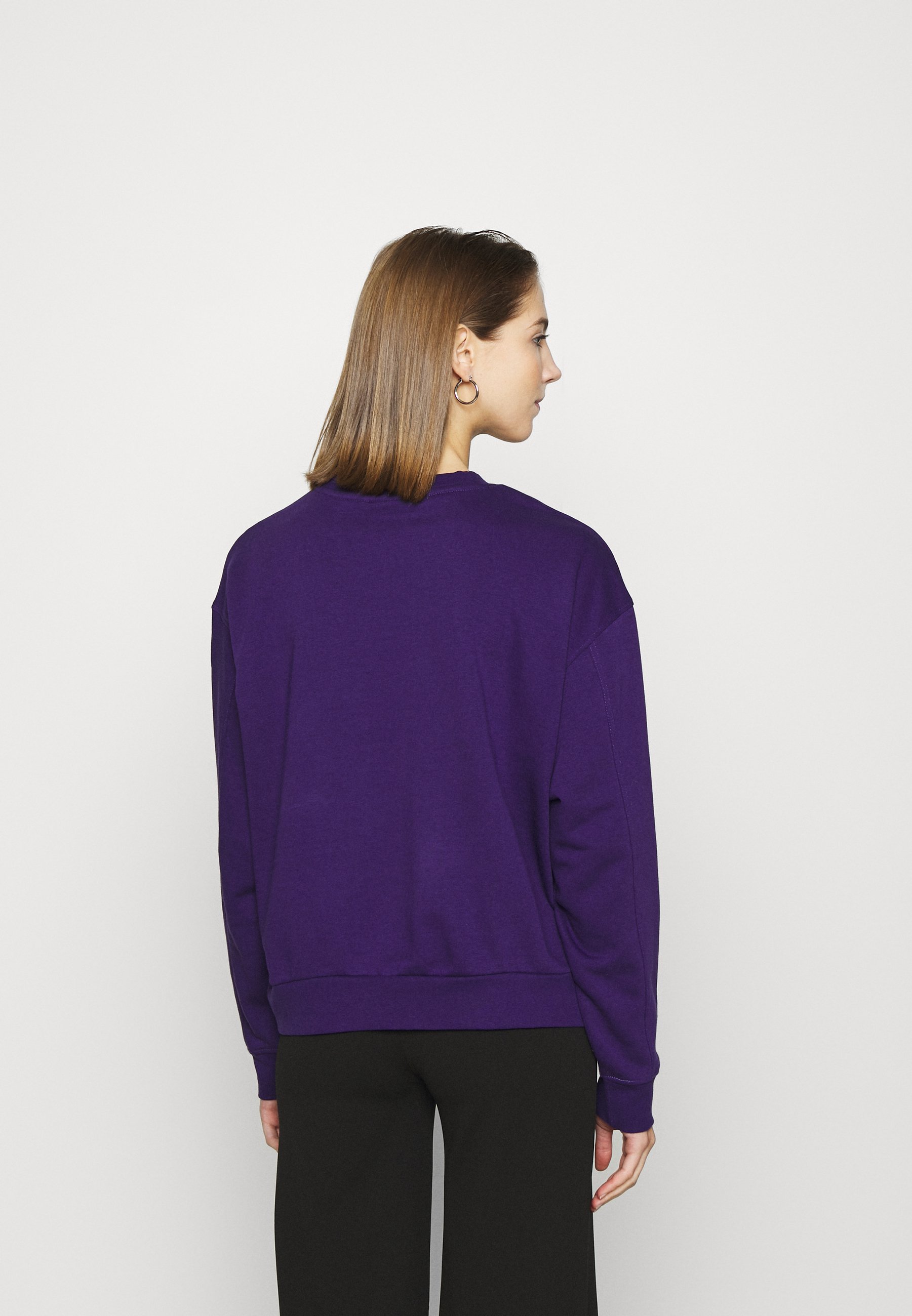 dark purple sweater