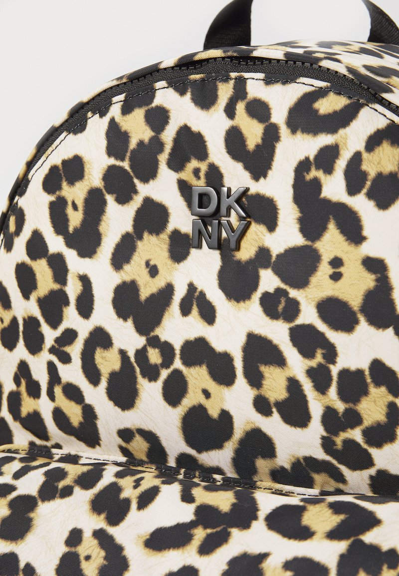 DKNY Beige Backpack with Leopard Coin Pouch JENNY BACKPACK main image 3
