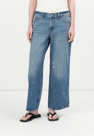 PAINTER MEDIUM LOW RISE ULTRA LOOSE - Wide Leg - blue denim