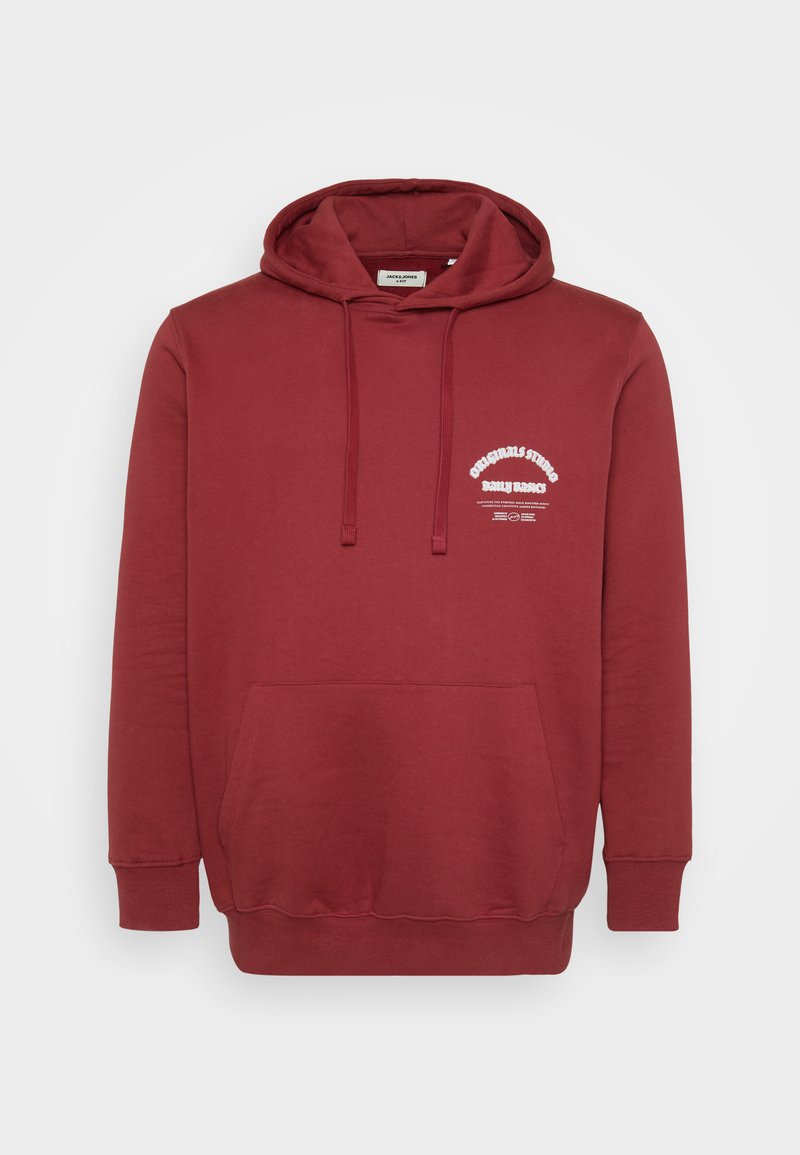jack & jones Hoodie rood
