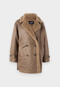 ONLYLVA BONDED COAT  - Cappotto classico - otter/tannin