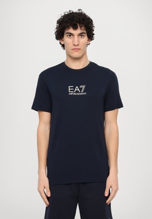 Print T-shirt - blue