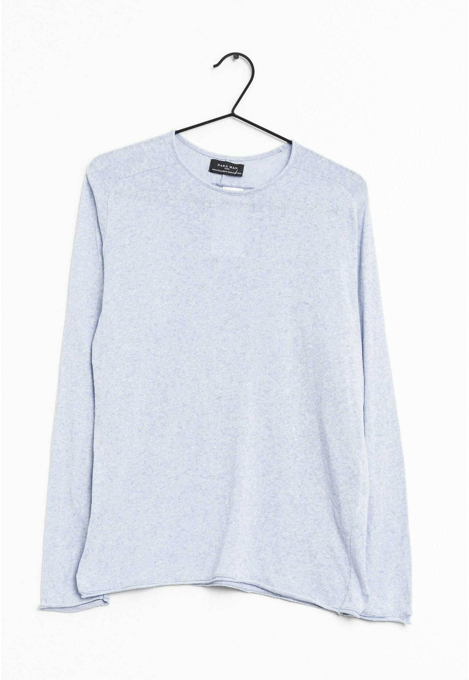 Zara Jumper blue, Men's, Size: Medium, Mottled light blue