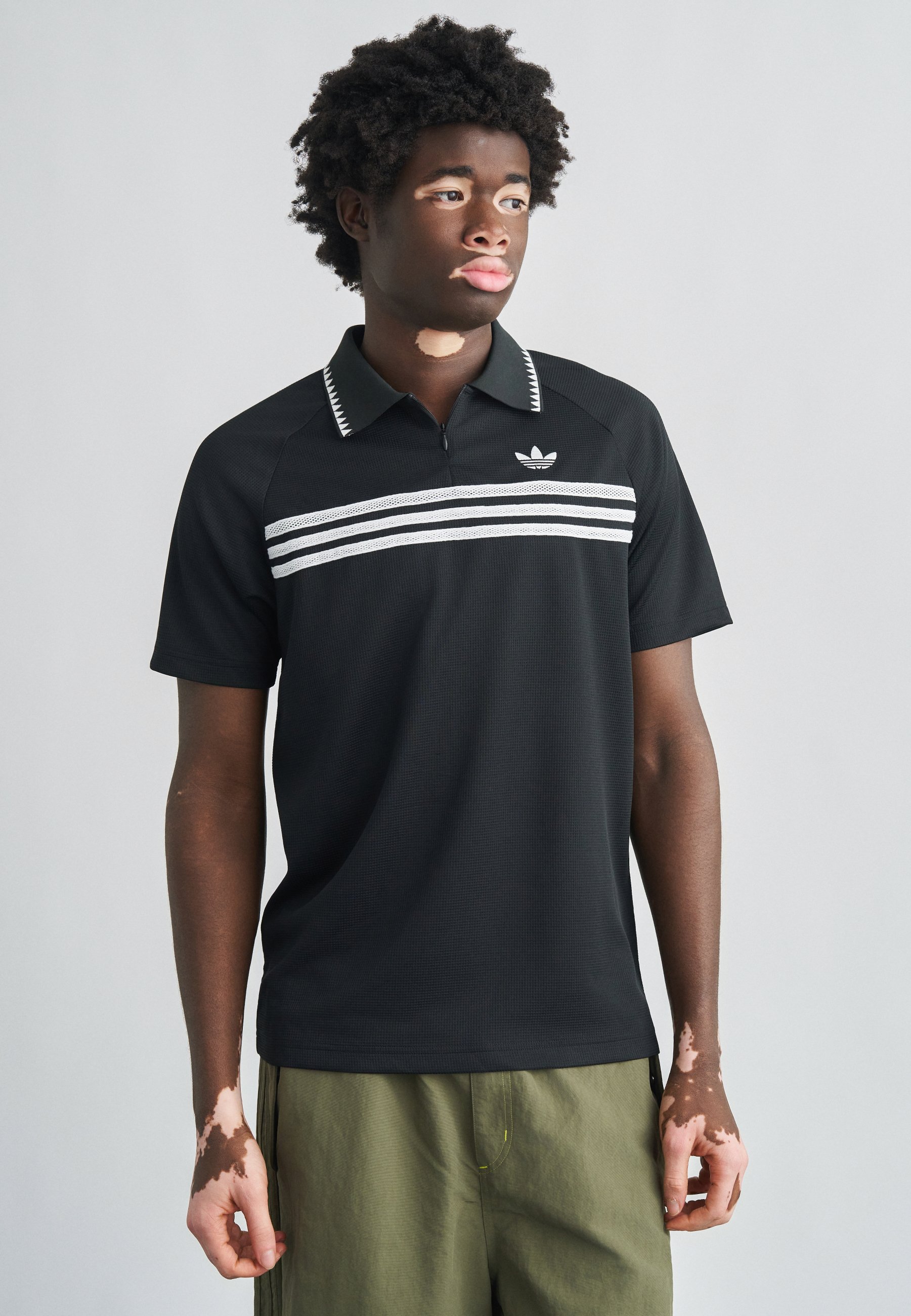 adidas Originals Poloshirt - black/zwart - Zalando.nl