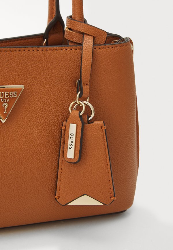 MERIDIAN SHOULDER - Handbag - cognac3
