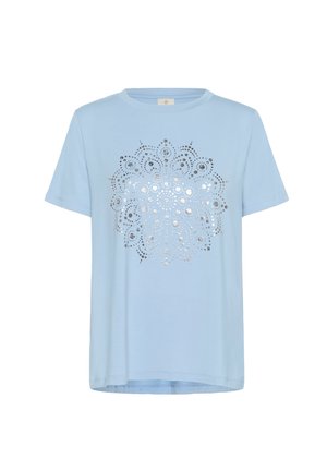 Kaffe KAHANNA WITH ROUND NECK - Print T-shirt - windsurfer