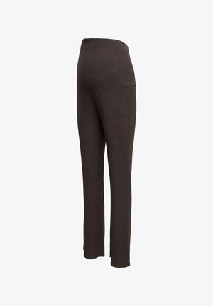 MAMALICIOUS, TROUSERS MLANNETTE TROUSERS - Pantalon classique - chocolate torte