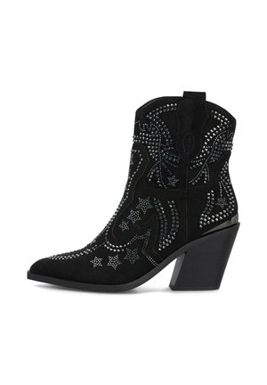 Botines de tacón - black
