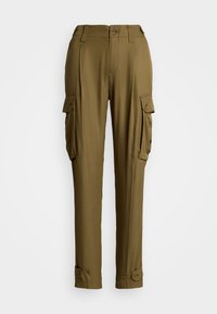 TWILL CARGO ANKLE PANT - Pantaloni cargo - honey tan