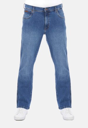 Wrangler TEXAS STRETCH - Jean droit - blue whirl