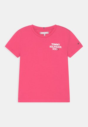 GRAPHIC TEE - T-shirt con stampa - pink alert