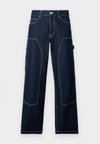 JAIMIE RELAXED STRAIGHT LEG CARPENTER JEANS - Jean boyfriend - denim dark