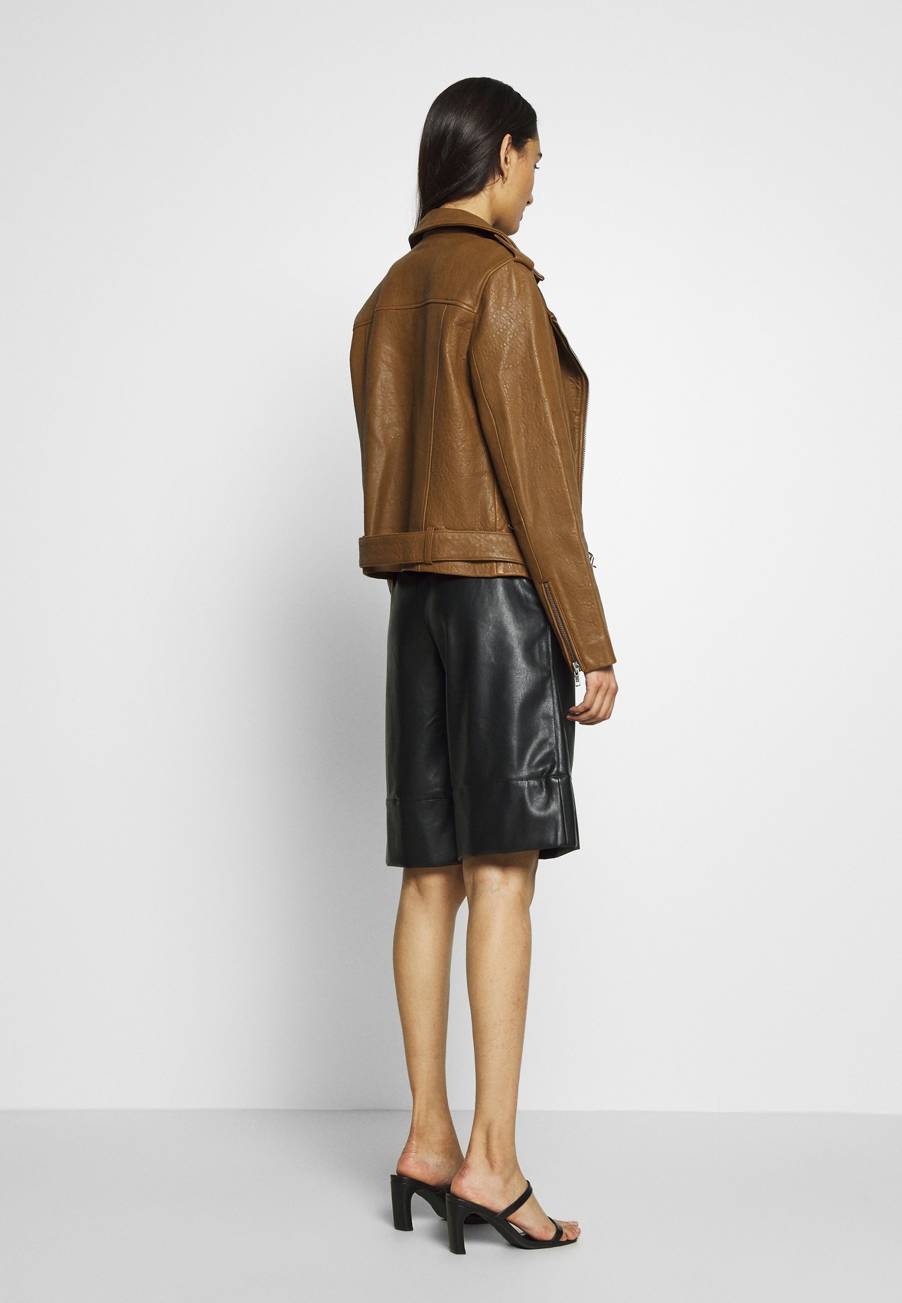 Gestuz JACKET Skinnjakke toffeebrun Zalando.no Gestuz JACKET Skinnjakke toffeebrun Zalando.no