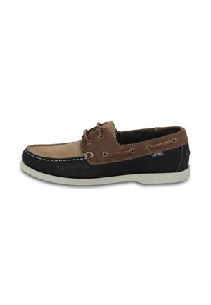 FABLY - Chaussures bateau - brown