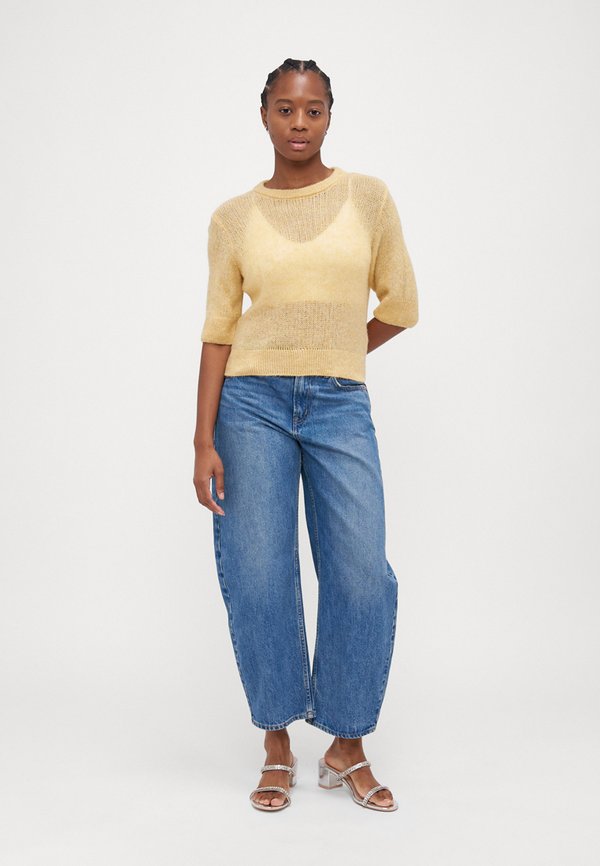 ONLKRISTY O NECK  - Print T-shirt - dried moss melange4