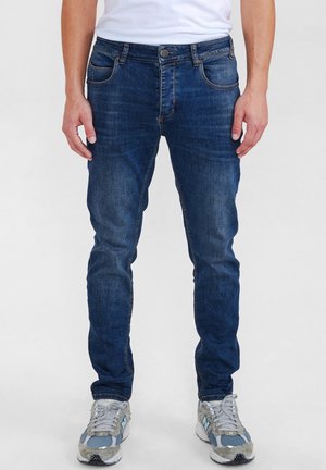 REY - Slim fit jeans - dark-blue denim