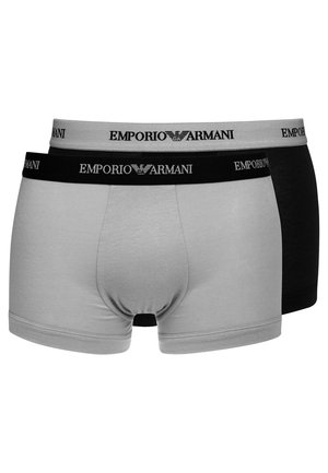 Emporio Armani 2 PACK - Boxers - grey/black