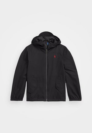 Polo Ralph Lauren P-LAYER 1 WATER REPELLENT HOODED JACKET - Impermeable - black