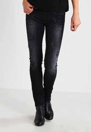 Slim fit jeans - dark-blue denim