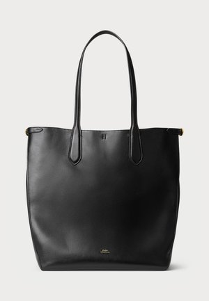 BELLPORT LEATHER NORTH SOUTH TOTE - Veľká kabelka - black