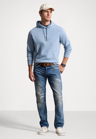 Polo Ralph Lauren LOGO DOUBLE KNIT HOODIE - Džemperis su gobtuvu - vessel blue