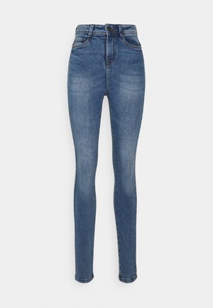 NMAGNES SUPER SKINNY - Jeansy Skinny Fit - light blue denim