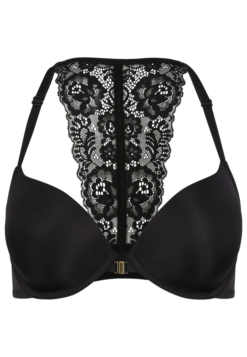 Lascana Push Up Bh Schwarz Zalando De
