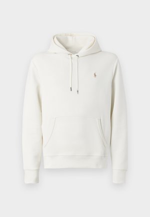 Polo Ralph Lauren LONG SLEEVE - Sweat à capuche - pale cream