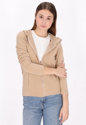 Fleecejacke - beige