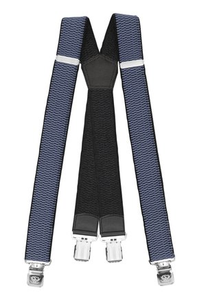 HOSENTRÄGER 4CM X-FORM - Gürtel business - blau